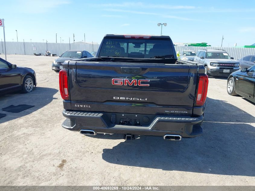 2022 GMC Sierra 1500 2Wd Short Box Denali VIN: 3GTPHGED9NG627293 Lot: 40693269