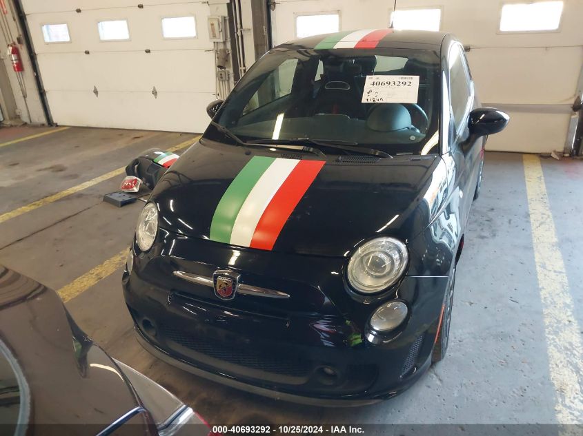 2016 Fiat 500 Abarth VIN: 3C3CFFFH4GT144843 Lot: 40693292