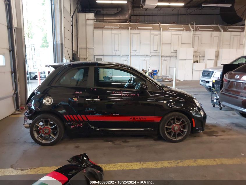 2016 Fiat 500 Abarth VIN: 3C3CFFFH4GT144843 Lot: 40693292