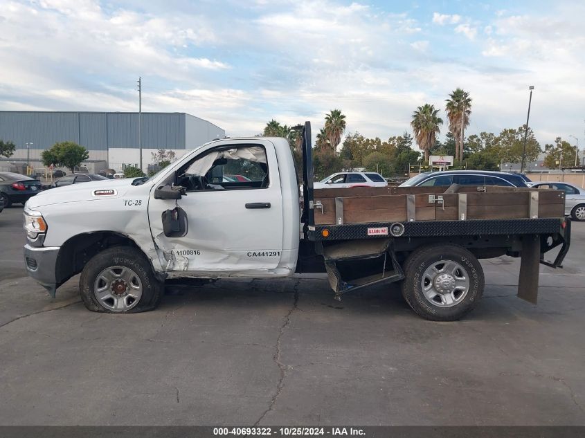 2023 Ram 2500 Tradesman 4X4 8' Box VIN: 3C6MR5AJXPG569334 Lot: 40693322