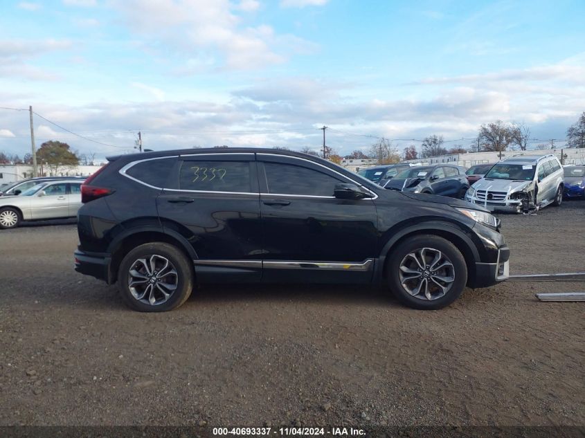 2021 Honda Cr-V Awd Ex-L VIN: 2HKRW2H81MH623986 Lot: 40693337