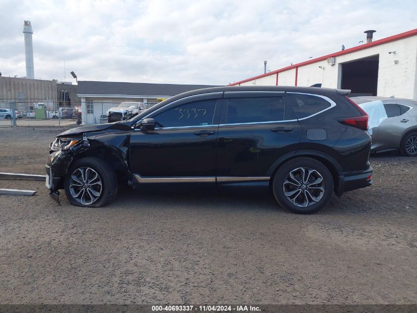 2021 Honda Cr-V Awd Ex-L VIN: 2HKRW2H81MH623986 Lot: 40693337