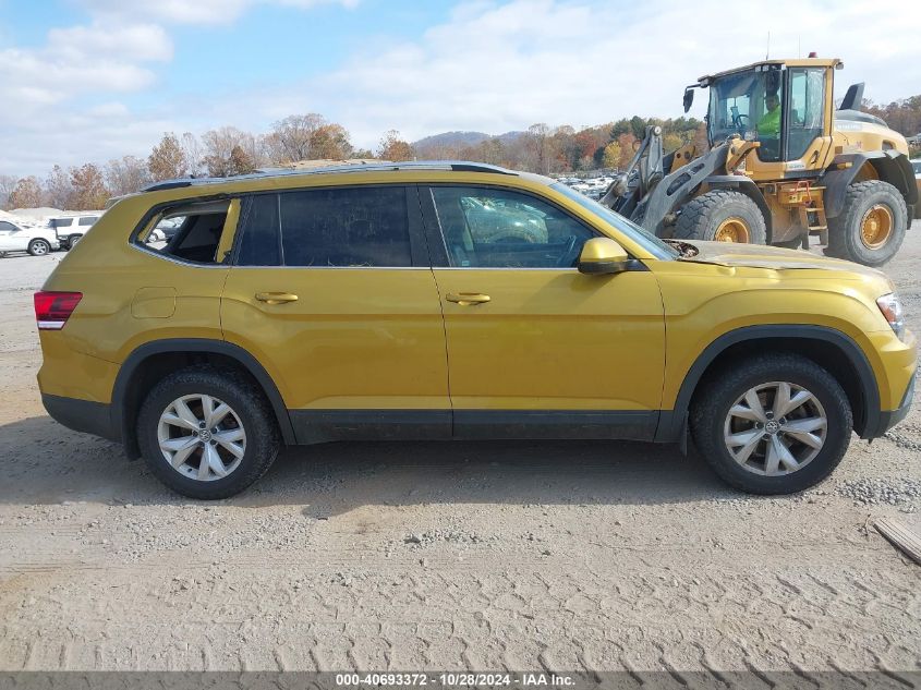 2018 Volkswagen Atlas 3.6L V6 Se/3.6L V6 Se W/Technology VIN: 1V2LR2CA6JC523671 Lot: 40693372