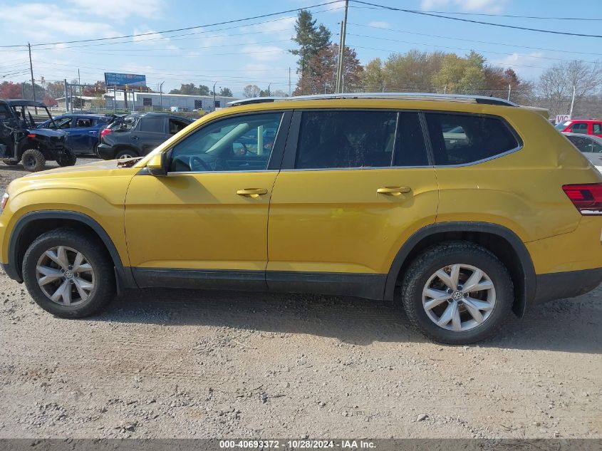 2018 Volkswagen Atlas 3.6L V6 Se/3.6L V6 Se W/Technology VIN: 1V2LR2CA6JC523671 Lot: 40693372