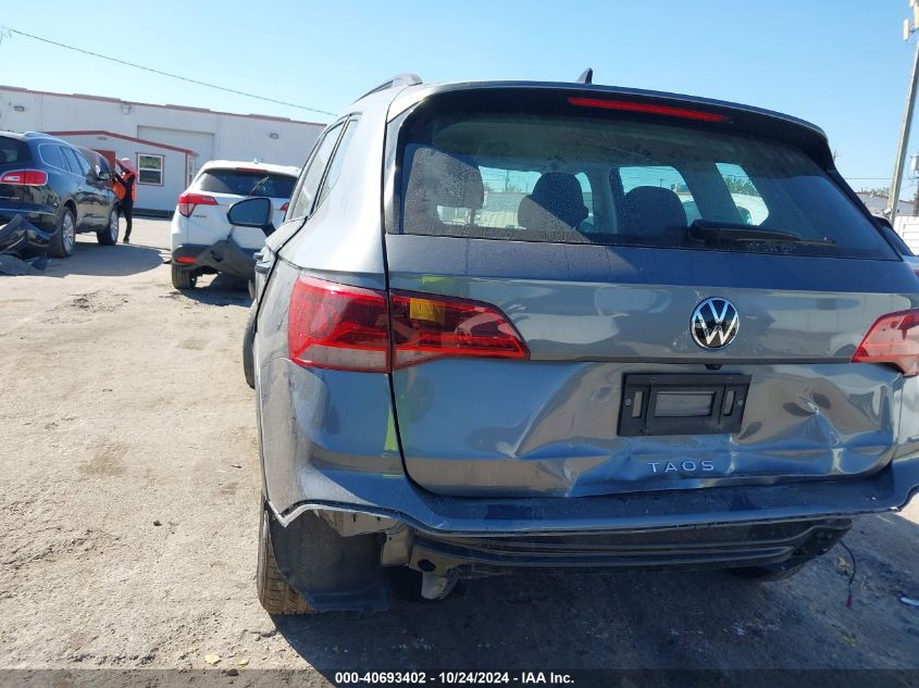 2023 Volkswagen Taos S VIN: 3VVCX7B24PM378170 Lot: 40693402