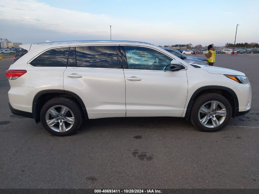 2019 Toyota Highlander Limited VIN: 5TDDZRFHXKS953906 Lot: 40693411