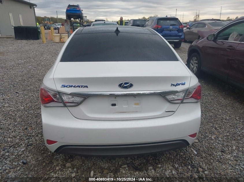 2013 HYUNDAI SONATA HYBRID LIMITED - KMHEC4A47DA066353