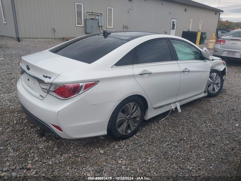2013 HYUNDAI SONATA HYBRID LIMITED - KMHEC4A47DA066353