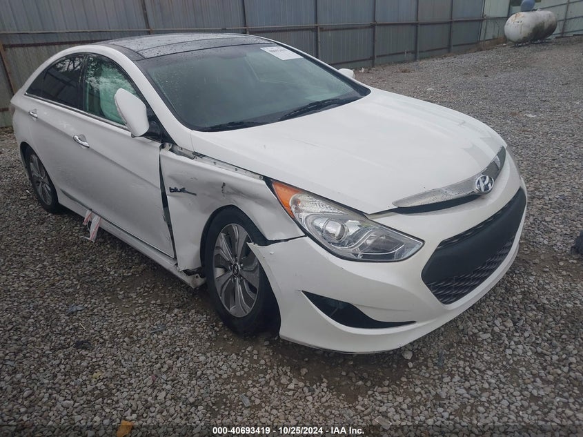 2013 HYUNDAI SONATA HYBRID LIMITED - KMHEC4A47DA066353