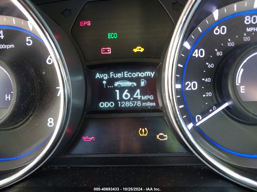 2013 Hyundai Sonata Limited VIN: 5NPEC4AC1DH615971 Lot: 40693433