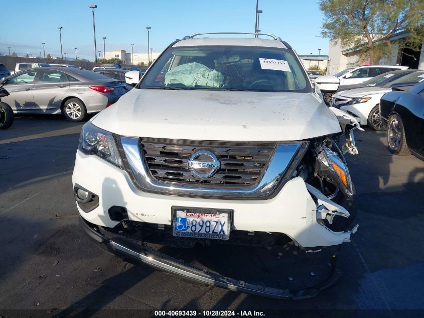 2019 Nissan Pathfinder Sv VIN: 5N1DR2MN0KC607358 Lot: 40693439