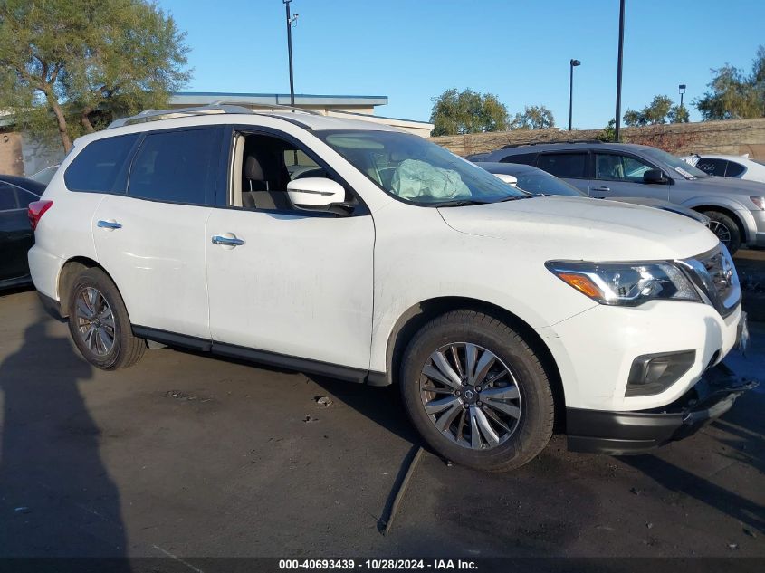 2019 Nissan Pathfinder Sv VIN: 5N1DR2MN0KC607358 Lot: 40693439