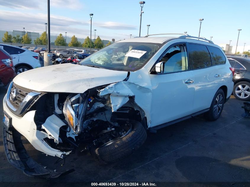 2019 Nissan Pathfinder Sv VIN: 5N1DR2MN0KC607358 Lot: 40693439