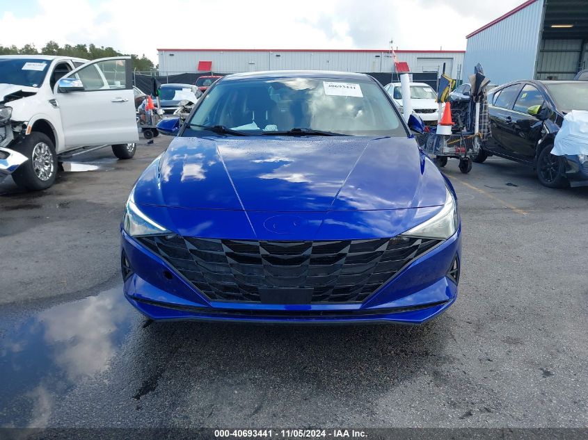 2022 Hyundai Elantra Sel VIN: KMHLS4AG0NU313409 Lot: 40693441