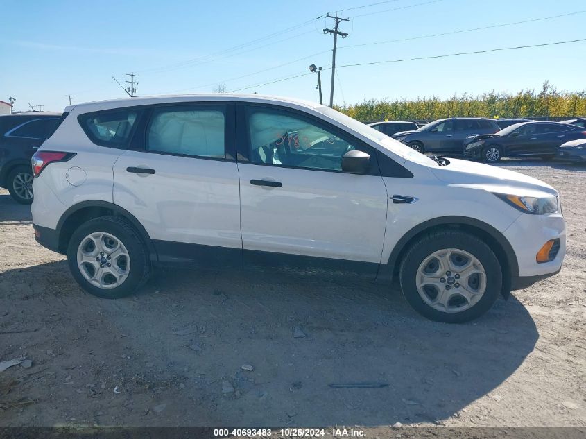 2018 Ford Escape S VIN: 1FMCU0F76JUC73097 Lot: 40693483