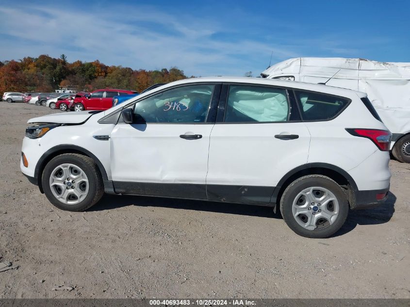 2018 Ford Escape S VIN: 1FMCU0F76JUC73097 Lot: 40693483