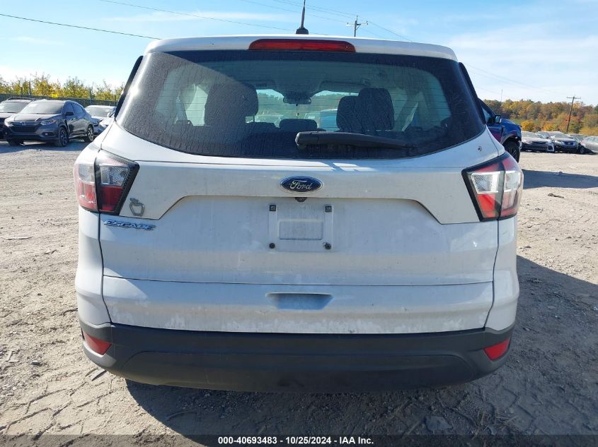 2018 Ford Escape S VIN: 1FMCU0F76JUC73097 Lot: 40693483