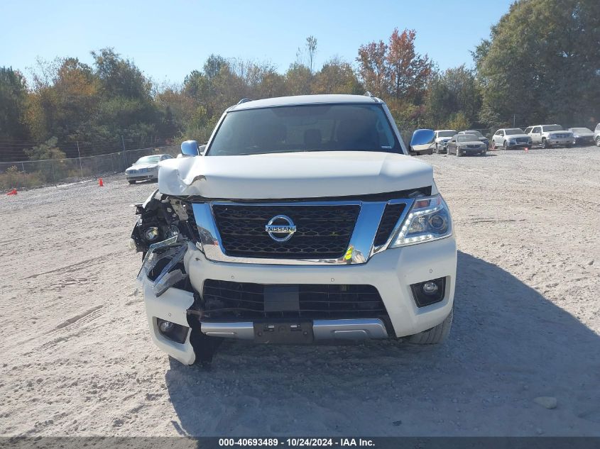 2018 Nissan Armada Sl VIN: JN8AY2ND0J9052377 Lot: 40693489