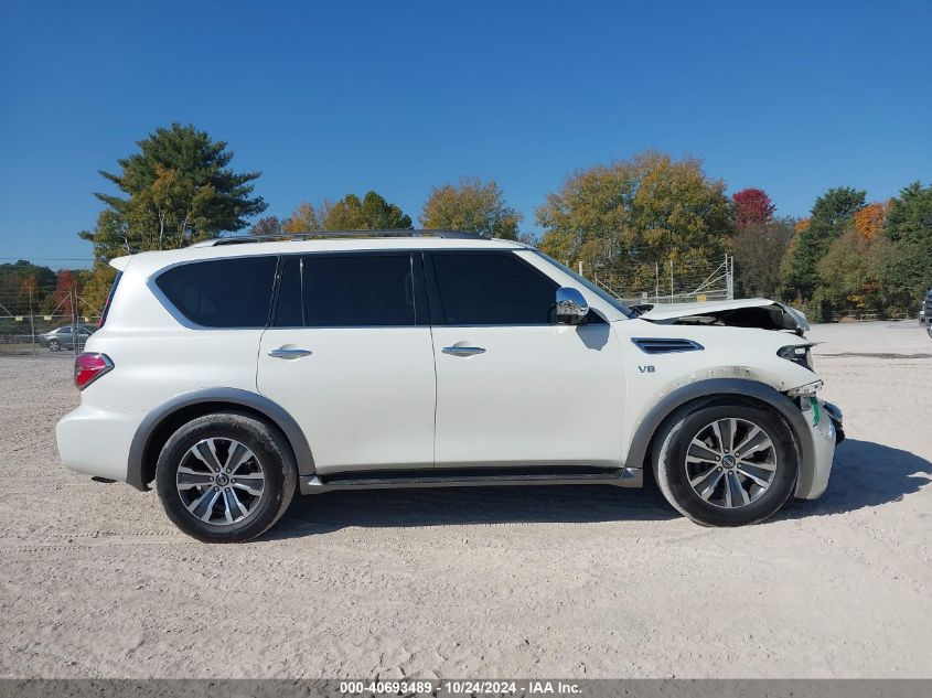 2018 Nissan Armada Sl VIN: JN8AY2ND0J9052377 Lot: 40693489