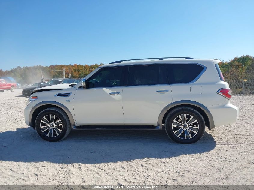 2018 Nissan Armada Sl VIN: JN8AY2ND0J9052377 Lot: 40693489