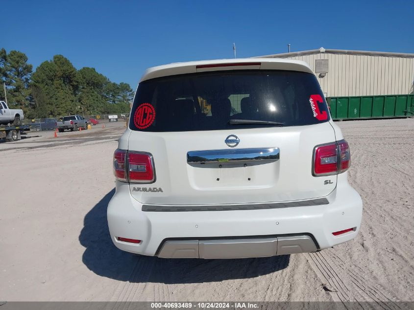 2018 Nissan Armada Sl VIN: JN8AY2ND0J9052377 Lot: 40693489