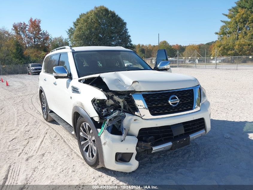 2018 Nissan Armada Sl VIN: JN8AY2ND0J9052377 Lot: 40693489