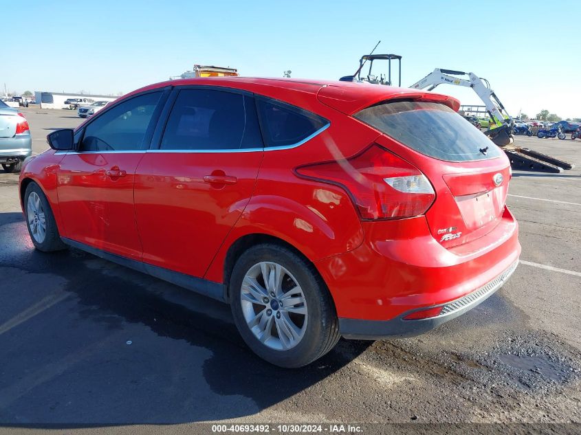 2012 Ford Focus Sel VIN: 1FAHP3M29CL457622 Lot: 40693492