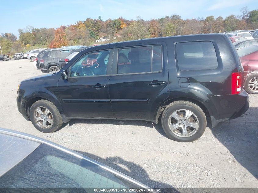 2013 Honda Pilot Ex-L VIN: 5FNYF4H7XDB085205 Lot: 40693515