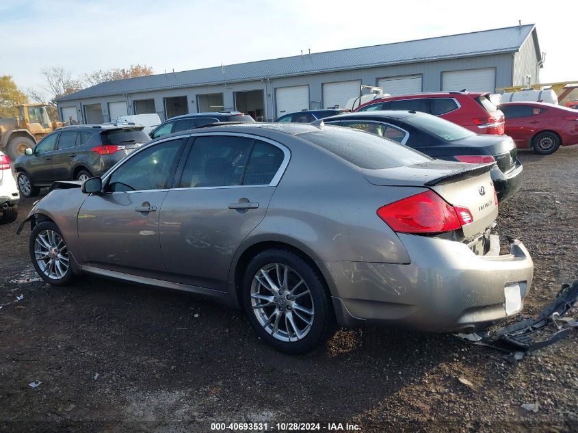 2008 Infiniti G35X VIN: JNKBV61F28M262654 Lot: 40693531