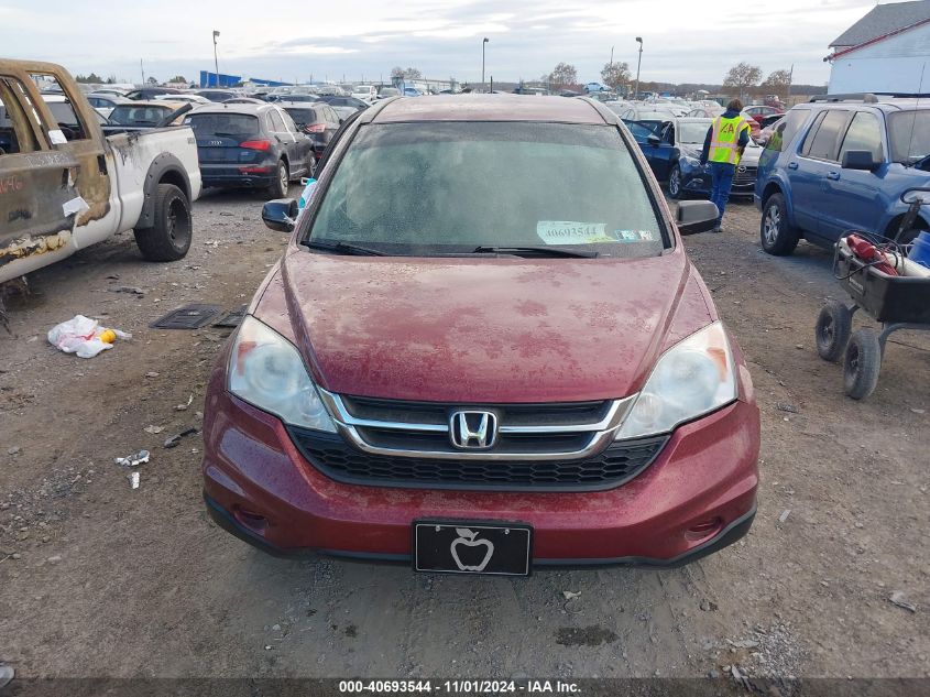 2011 Honda Cr-V Lx VIN: 5J6RE4H3XBL096391 Lot: 40693544