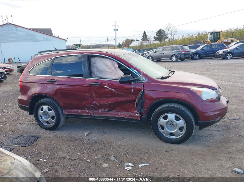 2011 Honda Cr-V Lx VIN: 5J6RE4H3XBL096391 Lot: 40693544