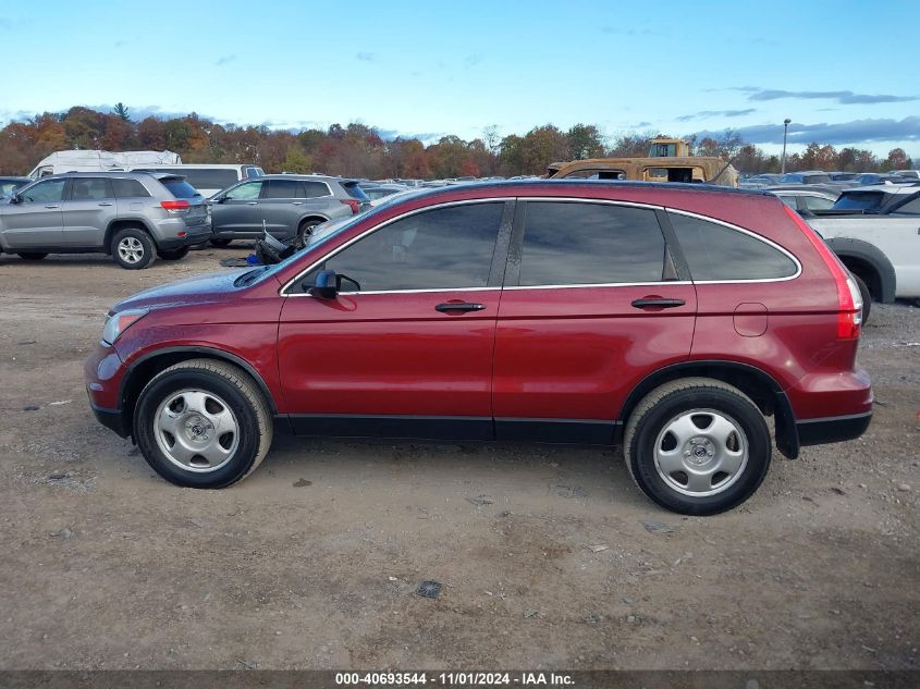 2011 Honda Cr-V Lx VIN: 5J6RE4H3XBL096391 Lot: 40693544