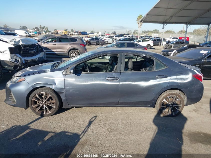2019 TOYOTA COROLLA SE - 2T1BURHE7KC169197