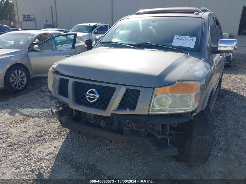 2008 Nissan Armada Se VIN: 5N1BA08D28N600820 Lot: 40693573