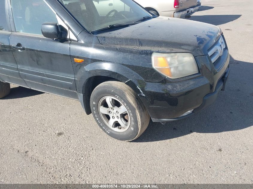 2007 Honda Pilot Ex-L VIN: 2HKYF18517H537951 Lot: 40693574