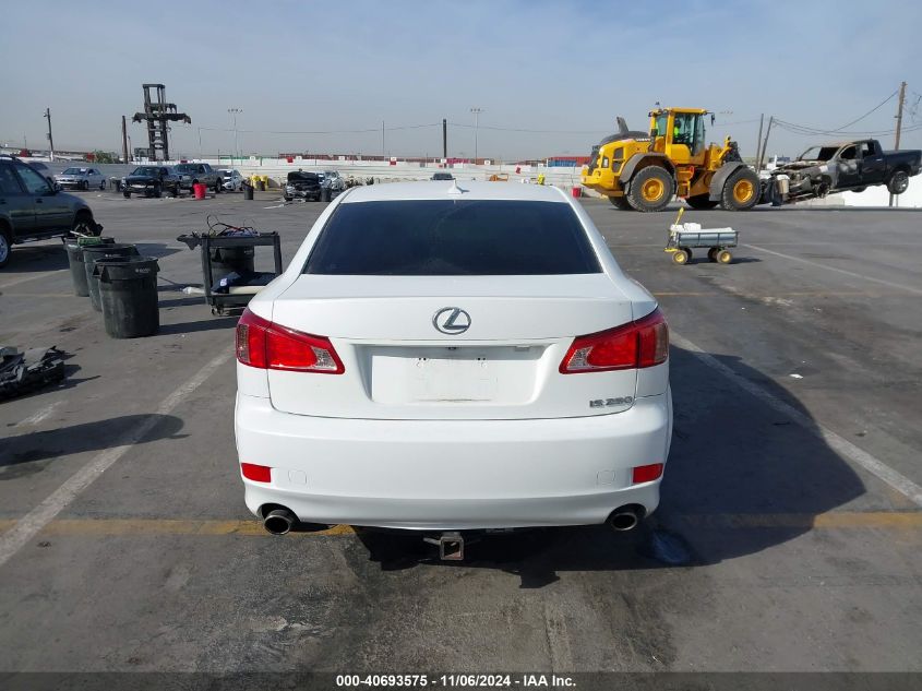 2012 Lexus Is 250 VIN: JTHBF5C24C5170305 Lot: 40693575