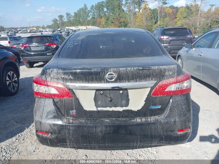 2014 Nissan Sentra Sv VIN: 3N1AB7AP3EL657312 Lot: 40693580