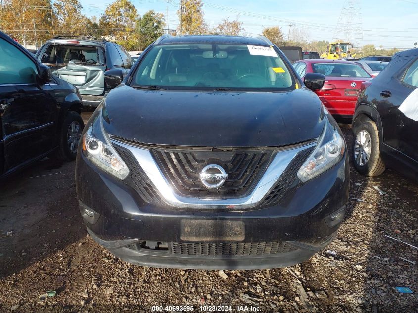 2015 Nissan Murano Platinum VIN: 5N1AZ2MH9FN287769 Lot: 40693595