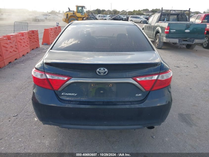 2016 Toyota Camry Se VIN: 4T1BF1FK9GU249613 Lot: 40693607