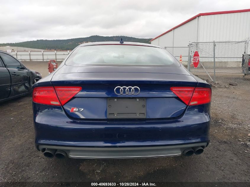 2013 Audi S7 4.0T Prestige VIN: WAUW2AFC2DN083917 Lot: 40693633