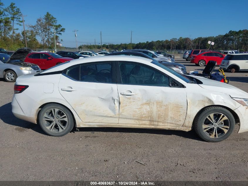 2022 Nissan Sentra Sv VIN: 3N1AB8CV3NY291033 Lot: 40693637