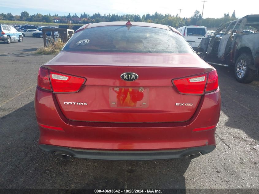 2015 Kia Optima Ex VIN: 5XXGN4A7XFG515419 Lot: 40693642