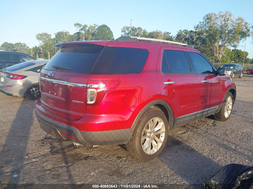 VIN 1FM5K7F86EGB48377 2014 Ford Explorer, Limited no.4