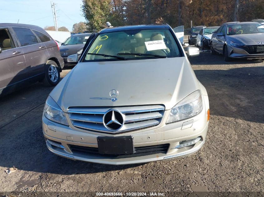 2011 Mercedes-Benz C 300 Luxury 4Matic/Sport 4Matic VIN: WDDGF8BB4BR143340 Lot: 40693666