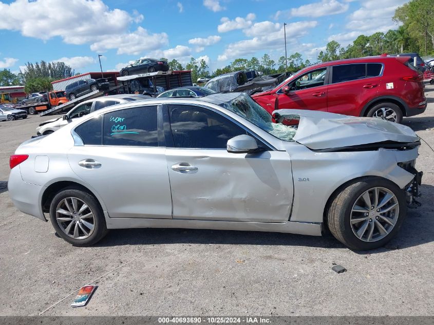 2017 Infiniti Q50 3.0T Premium VIN: JN1EV7AP6HM740395 Lot: 40693690