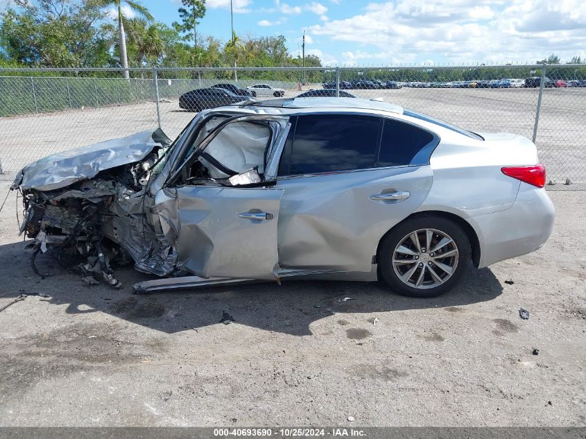 2017 Infiniti Q50 3.0T Premium VIN: JN1EV7AP6HM740395 Lot: 40693690