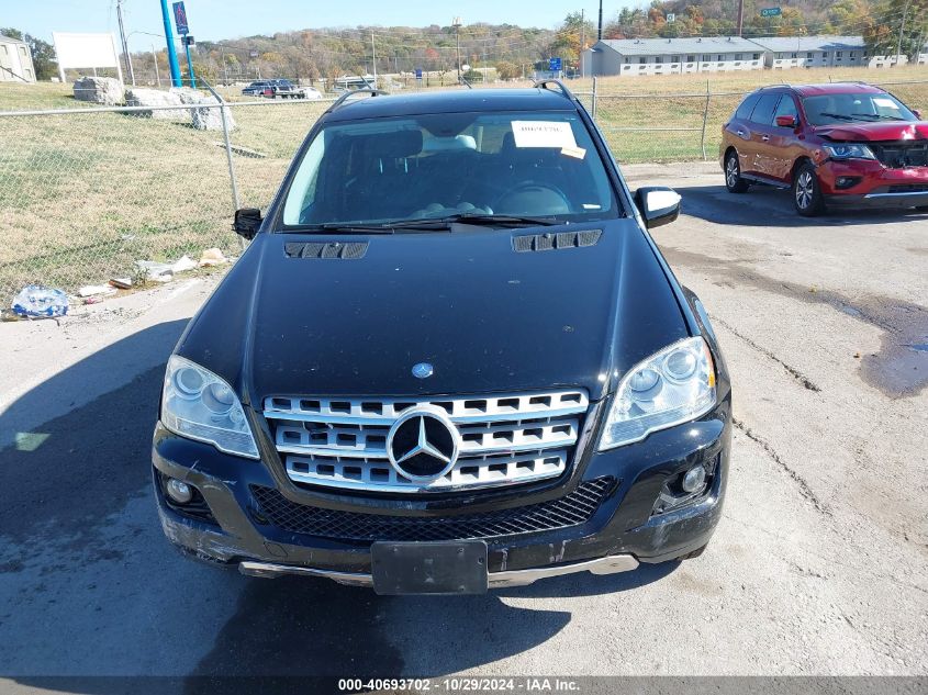 2010 Mercedes-Benz Ml 350 4Matic VIN: 4JGBB8GB4AA609723 Lot: 40693702