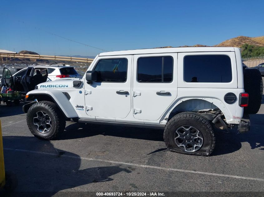 2022 Jeep Wrangler 4Xe Unlimited Rubicon 4X4 VIN: 1C4JJXR68NW205927 Lot: 40693724