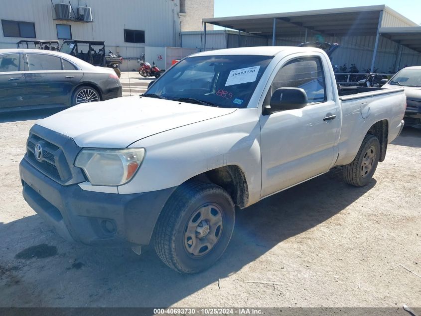 VIN 5TFNX4CN0EX039542 2014 Toyota Tacoma no.2