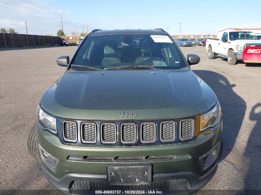 2021 Jeep Compass 80Th Anniversary 4X4 VIN: 3C4NJDEB6MT595935 Lot: 40693737